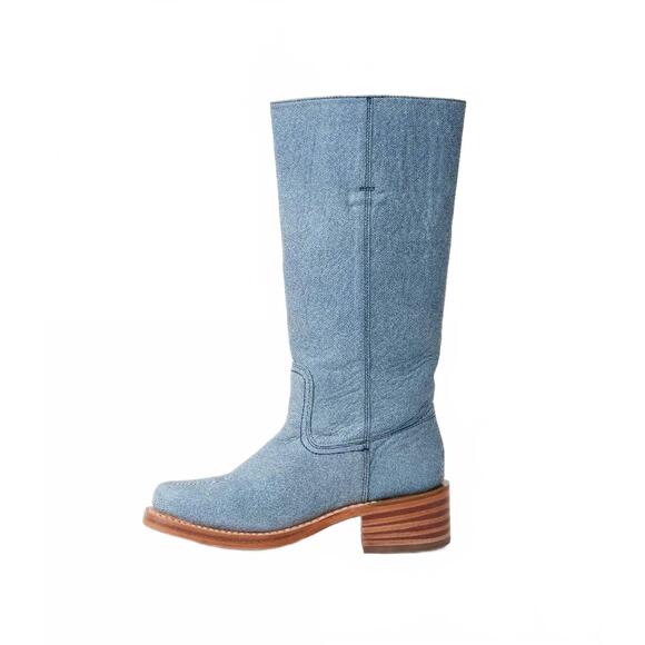 FRYE Shoes - NEW FRYE women's campus heeled boots in sky blue